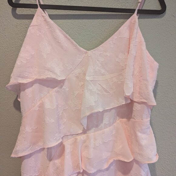 Wild Fable * Women’s Ruffle Midi Dress * Size XL – Pink 🌸 - Picture 3 of 5